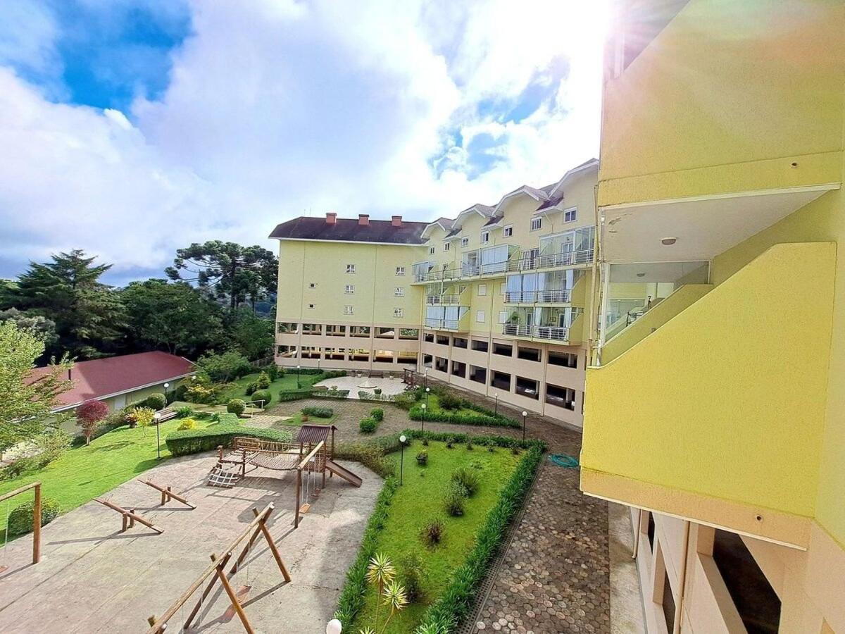 Apartamento Charmoso Com Lareira Campos do Jordao Exterior photo