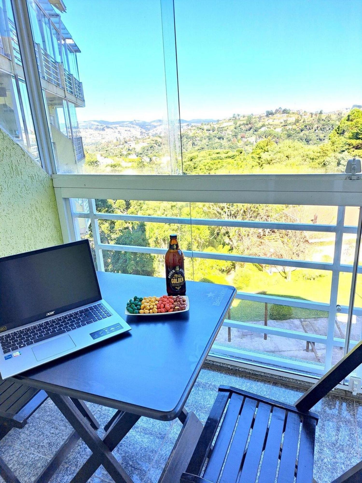 Apartamento Charmoso Com Lareira Campos do Jordao Exterior photo